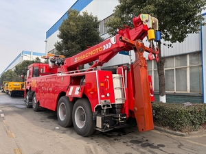 Camión de Servicio Pesado 8x4 Líder en la Industria 360 °   Grúa Giratoria con Plataforma para Rescate de Vehículos Dañados por Accidentes de Tráfico y Desastres - Product Image 2