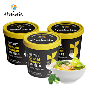 ซุปราเม็งกึ่งสำเร็จรูปกิมจิแคลอรี่ต่ำปราศจากกลูเตนเพื่อสุขภาพ - Product Image 1