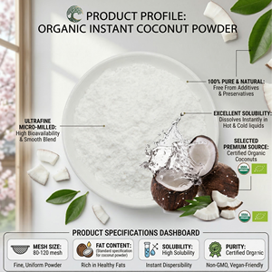 <span class=keywords><strong>ผง</strong></span>น้ำมะพร้าวธรรมชาติสำเร็จรูปสำหรับเพิ่มความชุ่มชื้นและอิเล็กโทรไลต์ <span class=keywords><strong>ผง</strong></span><span class=keywords><strong>มะพร้าว</strong></span>ละลายน้ำได้ รับผลิตแบรนด์ส่วนตัว ปริมาณมาก - Product Image 4