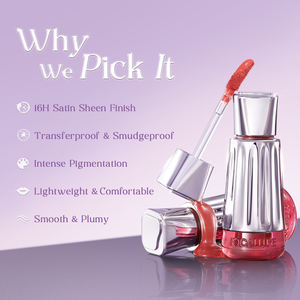 FOCALLURE-Esmalte de labios satinado a prueba de manchas, hidratante profundo, a prueba de manchas - Product Image 1