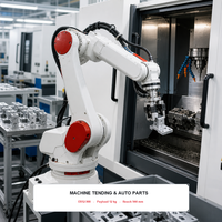 Robot industriel articulé à 6 axes de 75 kg ER12 900 pour l'entretien de machines CNC et la fabrication de composants EFORT