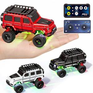 <span class=keywords><strong>Coche</strong></span> RC EPT Diecast 2.4G Mini con Doble Control Remoto, 60 Minutos de Autonomía, 3 Velocidades Ajustables, Camioneta de Juguete con Luces - Product Image 1