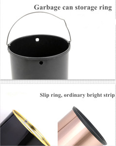 Nhà Máy Giá Thép Không Gỉ Cảm Biến Bin 8L 12L Tự Động Thông Minh Cảm Biến Rác Thùng Rác Có Thể Thông Minh Thùng Rác Cảm Biến - Product Image 4