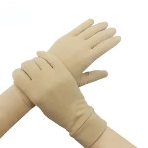 Lieferant Verteilung Silikon Kompression atmungsaktive Pflege Magnettherapie-Handschuhe Silikon Anti-Rutsch-Druck-Halbfinger-Handschuhe