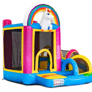 <span class=keywords><strong>Castillo</strong></span> Inflable Ecológico <span class=keywords><strong>para</strong></span> <span class=keywords><strong>Niñas</strong></span>, de Uso Comercial en Interiores y Exteriores, con Características Emocionantes, 3.6x3.3x2.65m - Product Image 1