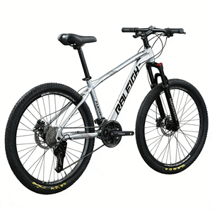 Vélo de montagne sportif de 27,5 <span class=keywords><strong>pouces</strong></span> à 21 vitesses en acier à haute teneur en carbone, freins à disque doubles, suspension avant, confortable pour adultes, unisexe - Product Image 2