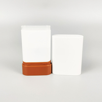ODM Fournisseur ODM Nouveauté Contenant de stick déodorant en plastique plat de 10g à remplissage par le bas, contenant de stick solaire, flacon anti-transpirant