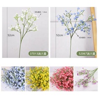 Simulierter Zigeuner-Blumenstrauß Künstliche Pflanze Heimdekoration Tägliche Dekoration Zigeunerblumen