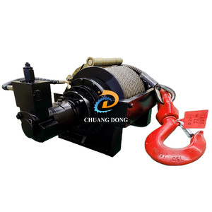 Tời thủy lực 8ton/10t/12T/15ton cho lâm nghiệp/khai thác gỗ/xe kéo/câu cá thủy lực tời tời 20000lb 30000lbs 40000lbs - Product Image 6