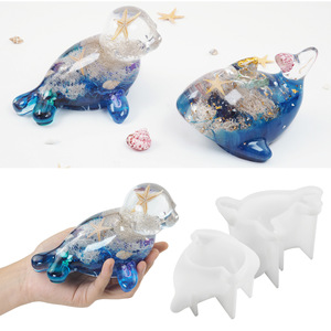 14470 DY iliilicono nimarine Nimal 3D olphin Old para Resin rarafting, andle - Product Image 2