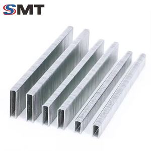 Çinli Üretici 4J Serisi Pnömatik Zımba Makinesi, Kanepe İçin U-Tipi Çelik İnce Tel 419J Düz Saplı Galvanizli Yüzey 0.6mm - Product Image 2