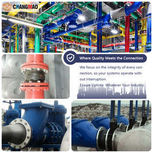 フレキシブルメタルホース 編組ステンレス鋼フランジ伸縮継手 - Product Image 3