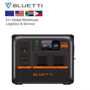 Estación de Energía Portátil <span class=keywords><strong>Bluetti</strong></span> AC60P+PV120 de 600W, Carga Eléctrica para Paneles Solares Domésticos, Batería de Iones de Litio, MPPT - Product Image 6