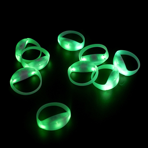 Pulsera Led activada por sonido para fiesta, brazalete de luz Led con Control remoto - Product Image 5