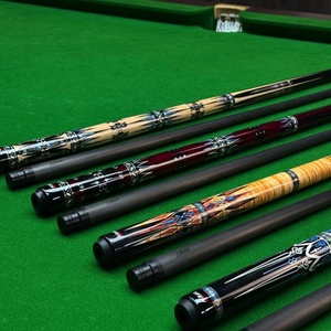 Taco de Billar YFEN de Fibra de Carbono de 2 Piezas, Punta de Alto Rendimiento de 12.5mm, Junta de Acero Inoxidable para Billar y Snooker Profesional - Product Image 6