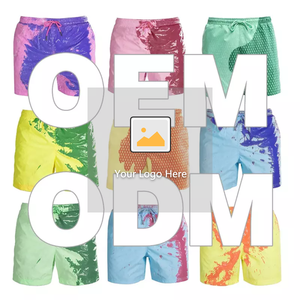 Shorts de plage Sublimation à changement de couleur pour hommes, séchage rapide, pour la natation, short de plage - Product Image 6