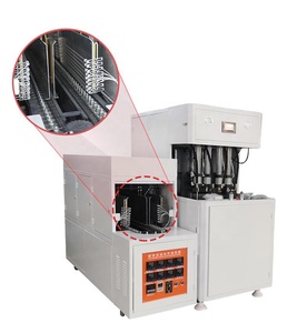 เครื่องเป่าขวดพลาสติก250มล. 350L 500มล. เครื่องเป่าขวด5L 1L แบบ2ช่อง - Product Image 4