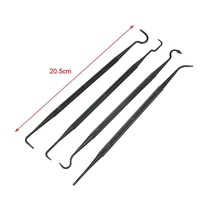 Kit de nettoyage portable pour arc et flèches de tir à l'arc en extérieur, ensemble de brosses et de tiges d'entretien, accessoires de chasse pour l'entretien de la corde et des branches, outils professionnels