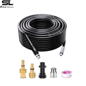 เครื่องฉีดน้ำแรงดันสูง 5000 ปอนด์ต่อตารางนิ้ว 3 แรงม้า สำหรับน้ำเย็น ปรับแรงดันได้ ใช้สำหรับล้างท่อและล้างรถ - Product Image 4