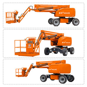 Plateforme de travail en hauteur télescopique autopropulsée articulée à ciseaux 10 12 14 16 20 22 26 28 45m 230Kg de charge - Product Image 5