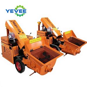 Bomba de Hormigón de 15m para Transporte Vertical, Bomba Fija para Transporte de Mortero en Construcción de Pozos de Carbón - Product Image 1