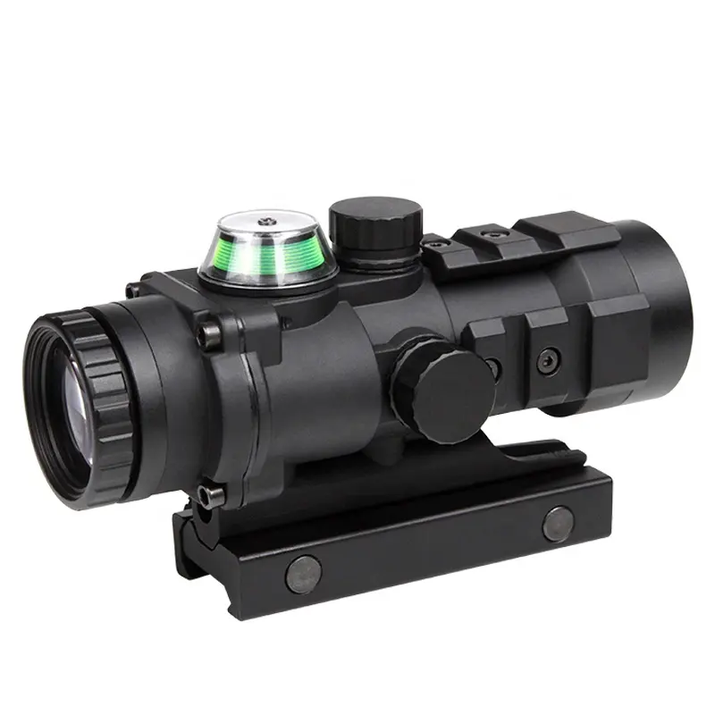 LUGER Tactical 3X32 Red/ Green Fiber Red Dot Sight PrismとScope 20MM Dovetail Rail For Hunting Rifle