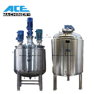 เครื่องผสมสบู่เหลว1000L ครีมครีมโยเกิร์ตชีสเครื่องทำสบู่เหลวเครื่องผสม Jacketed ถังโฮโมไนเซอร์ - Product Image 6