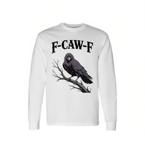 Camiseta de manga larga con diseño de cuervo gótico F-Caw-F Raven - Product Image 2