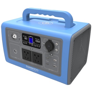 Sunoren 1000W 768WH 리튬 에너지 전원 은행 휴대용 전원 은행 발전소 태양 전지 패널 순수 사인파 실외 - Product Image 2