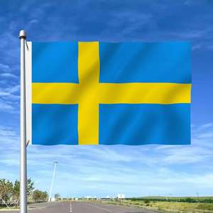 Suministro al por Mayor de Banderas Personalizadas de una Sola Cara con Impresión Digital en Poliéster, Asta de Aluminio, Logotipo Personalizado, 3x5, Todos los Tamaños, Todos los Países - Product Image 4