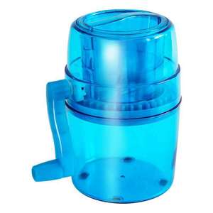 Pembuat Es Manual, Pengocok Es Manual Mesin Pasir Mini Kecil Anak-anak Rumah Tangga Penggiling Es - Product Image 1