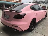 Film de protection de voiture en vinyle rose satiné super mat