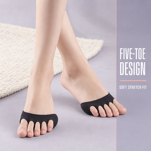 Almohadillas para el Antepié, Plantillas para Zapatos de Cinco <span class=keywords><strong>Dedos</strong></span> para Mujer, Antideslizantes, para Tacones Altos, Plantillas Footmaster para Bailarinas y Zapatos Casuales - Product Image 3