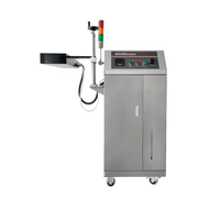 Machine de scellage automatique par induction électromagnétique à refroidissement par eau pour couvercles en aluminium de bouteilles et bocaux en plastique PET
