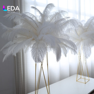 LEDA Élégante Décoration de Mariage, Boule de Plumes Blanches Naturelles, Centre de Table pour Mariages et Événements - Product Image 2