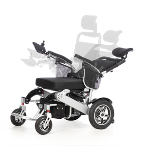 Nouveau <span class=keywords><strong>fauteuil</strong></span> roulant <span class=keywords><strong>électrique</strong></span> pliable en alliage d'aluminium léger 2026 pour personnes âgées et handicapées - Product Image 5