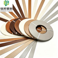 Bande de chant PVC multicolore personnalisée et écologique, prix usine pour la fabrication de placards et armoires en MDF et panneaux de particules