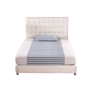 Drap de lit <span class=keywords><strong>demi</strong></span>-lit ONEARTHING en tissu antimicrobien argenté, coton conducteur et argent, ne comprend pas la taie d'oreiller - Product Image 4