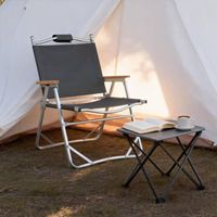 Chaise pliante de réalisateur en alliage d'aluminium YILU, nouvelle, pour l'extérieur, siège bas, dossier large, camping, randonnée, voyage