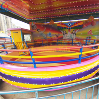Terrain de jeu intérieur 24 places Disco Tagada Ride en acier et métal parc d'attractions extérieur pour adultes enfants pour centres commerciaux