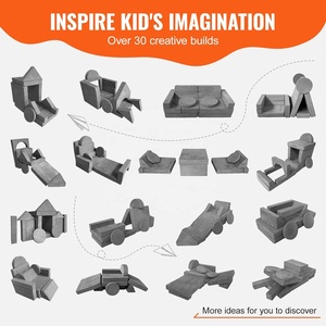 <span class=keywords><strong>Salle</strong></span> <span class=keywords><strong>de</strong></span> <span class=keywords><strong>jeux</strong></span> convertible Meubles éponge pour <span class=keywords><strong>enfants</strong></span> Canapé <span class=keywords><strong>de</strong></span> jeu modulaire en mousse pour tout-petits bébés - Product Image 4