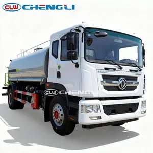 รถบรรทุกน้ำดับเพลิง Dongfeng HOWO D9 ขนาด 4x2 สำหรับโครงการสุขาภิบาลเทศบาล พร้อมถังขนาด 14,500 แกลลอน สำหรับงานพ่นน้ำในงานก่อสร้างถนน - Product Image 3