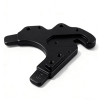 Bras oscillant de vélo en aluminium anodisé bleu CNC pour le liaison du amortisseur arrière et l'assemblage du tendeur de chaîne