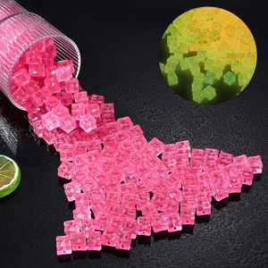 14MM Glow Glaçons <span class=keywords><strong>Jardin</strong></span> Fish Tank Paysage Pierre Décoration Horticole Cour Lumineux Galet Sombre Pierre Lumineuse - Product Image 5