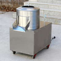 Wortelgroente Fruit Gember Cassave Wasmachine Dunschiller Aardappel Reinigingsmachine Gember Huidschiller Industrieel