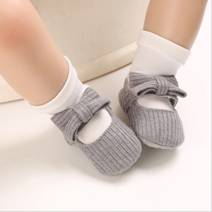 Trẻ Sơ Sinh Bé Gái Giày Đi Bộ Đầu Tiên Mềm Sole Bowknot Công Chúa Dễ Thương Giày Toddler Walking 0-18M Prewalkers - Product Image 5