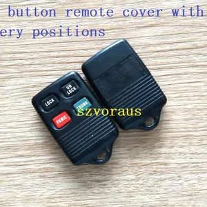 new uncut 4 Buttons Remote Key Shell Replacement for FO (FO38R blade)
