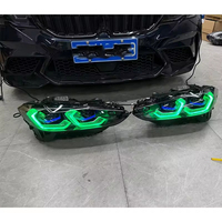 Ensemble de phares LED Golden Eye colorés pour BMW Série 4 G22, G23, G26 et modifications M4
