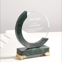 Trophée en marbre écologique, Nouvelle Arrivée, Diverses Tailles, Vente en Gros, Trophée Personnalisé en Cristal, Trophée Économique, Échantillons Disponibles