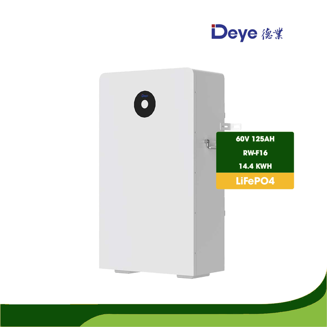 DEYE Lifepo4 Battery 51.2V 314Ah 16kWh Deep Cycle Upright 48V/51.2V Lithium Battery Solar Energy Storage System Battery